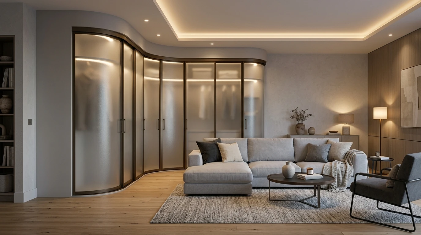 Радиусные перегородки — фото 10